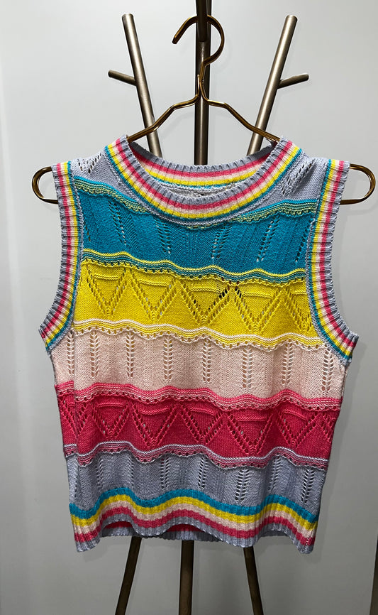 Pastel Knit Top