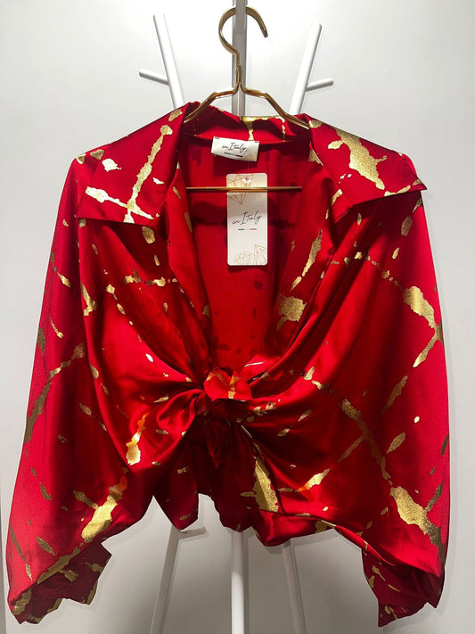 Red and Gold Shirt