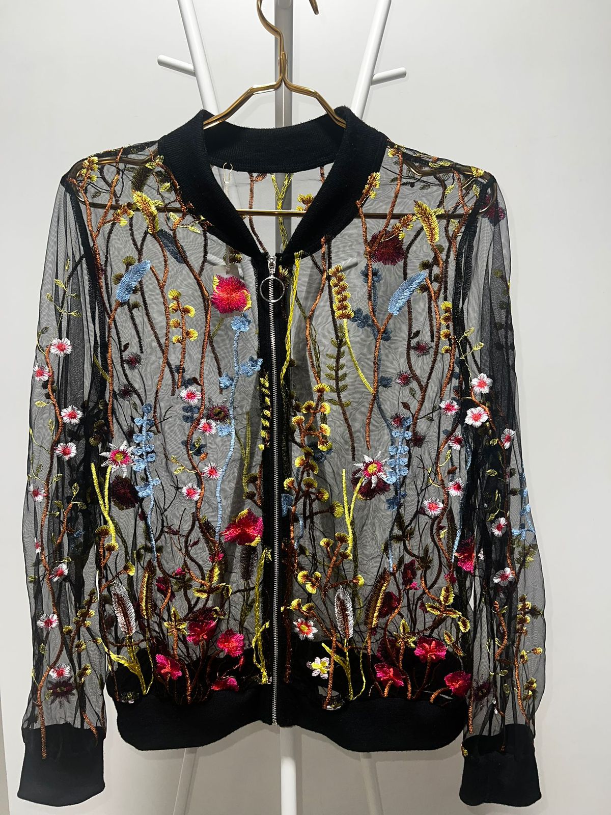 Transparent Printed Jacket